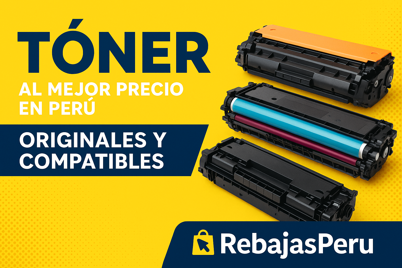 Tóner original o compatible al mejor precio en Perú: cartuchos originales y compatibles