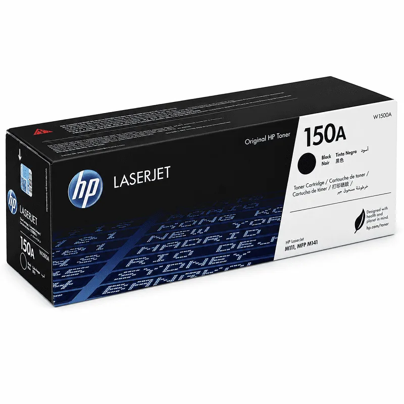 Empaque sellado del tóner HP 150A W1500A original, compatible con HP láser M111 y MFP M141