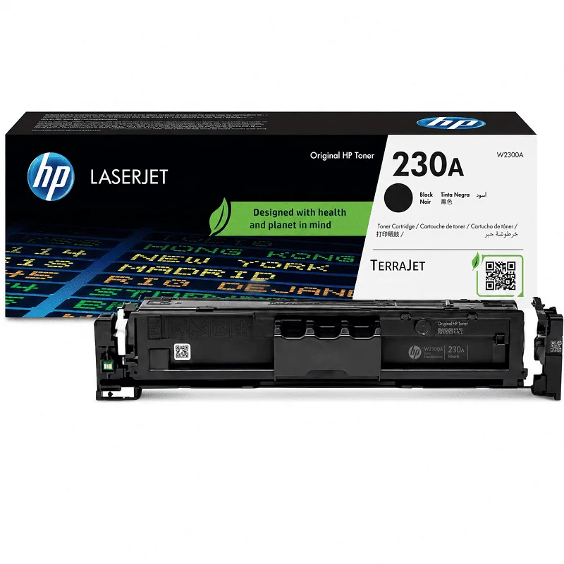 Toner HP 230A W2300A Negro para Pro 4203, 4303  2,000 Paginas