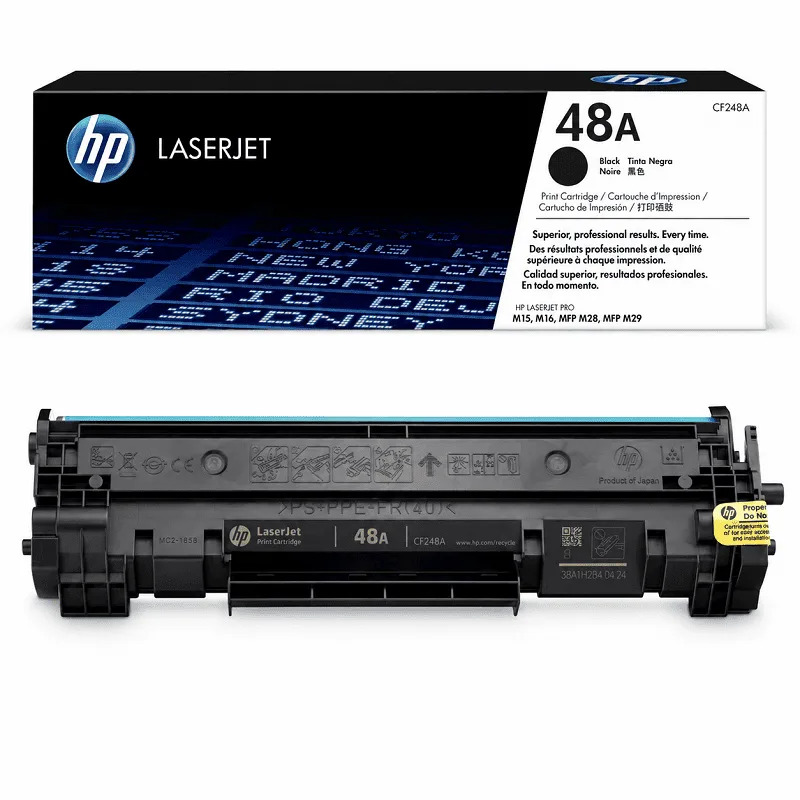 Toner HP CF248A 48A Negro para M15 M16 M28 Original