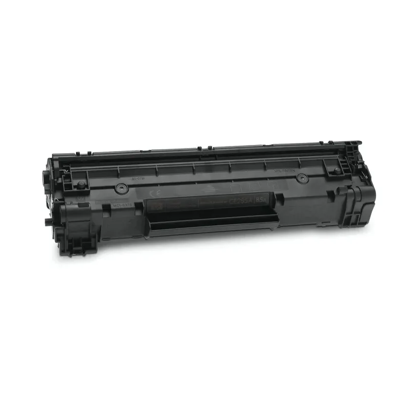 Tóner negro HP 85A original para LaserJet M113, etiqueta con código de autenticidad visible