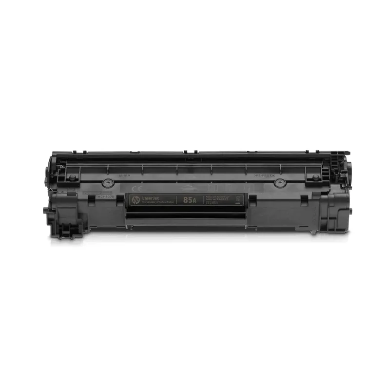 Caja sellada de tóner HP 85A para impresora LaserJet Pro P1102w, diseño de protección del cartucho