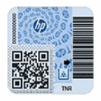 Holograma de seguridad Hewlett-Packard